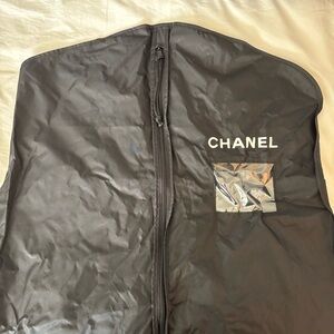 Chanel Black Garment Bag- 41” long